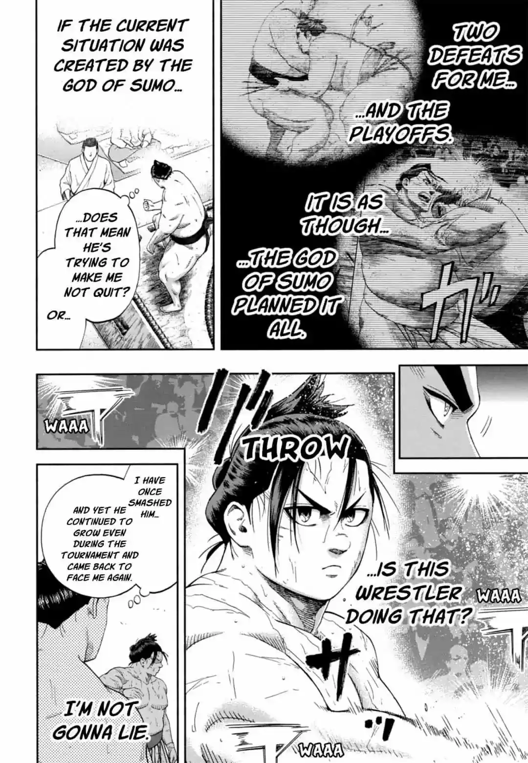 Hinomaru Zumou Chapter 247: Onimaru Kunitsuna And Jin's O, Again