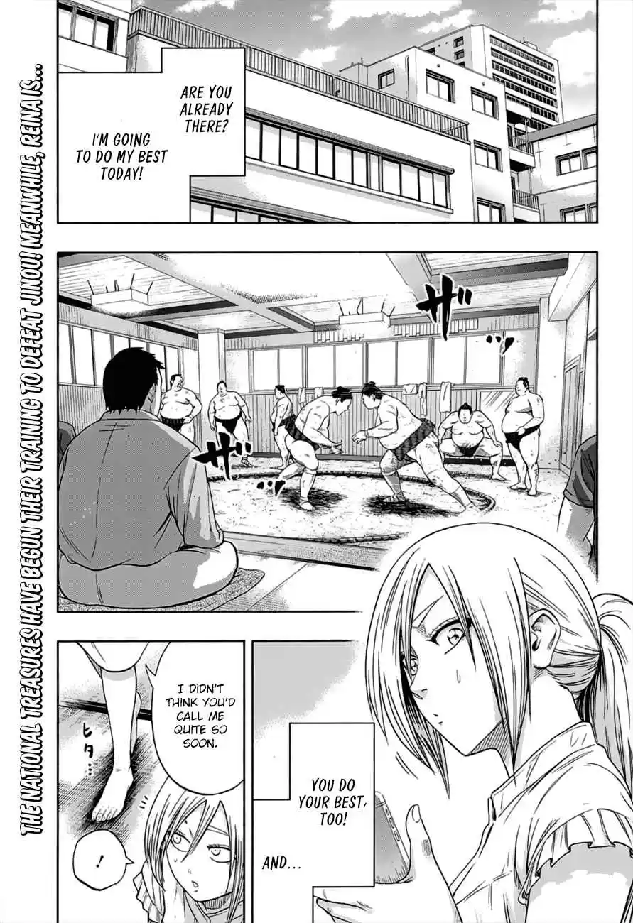 Hinomaru Zumou Vol. 20 Ch. 176 The National Treasures Sharpen Up!!