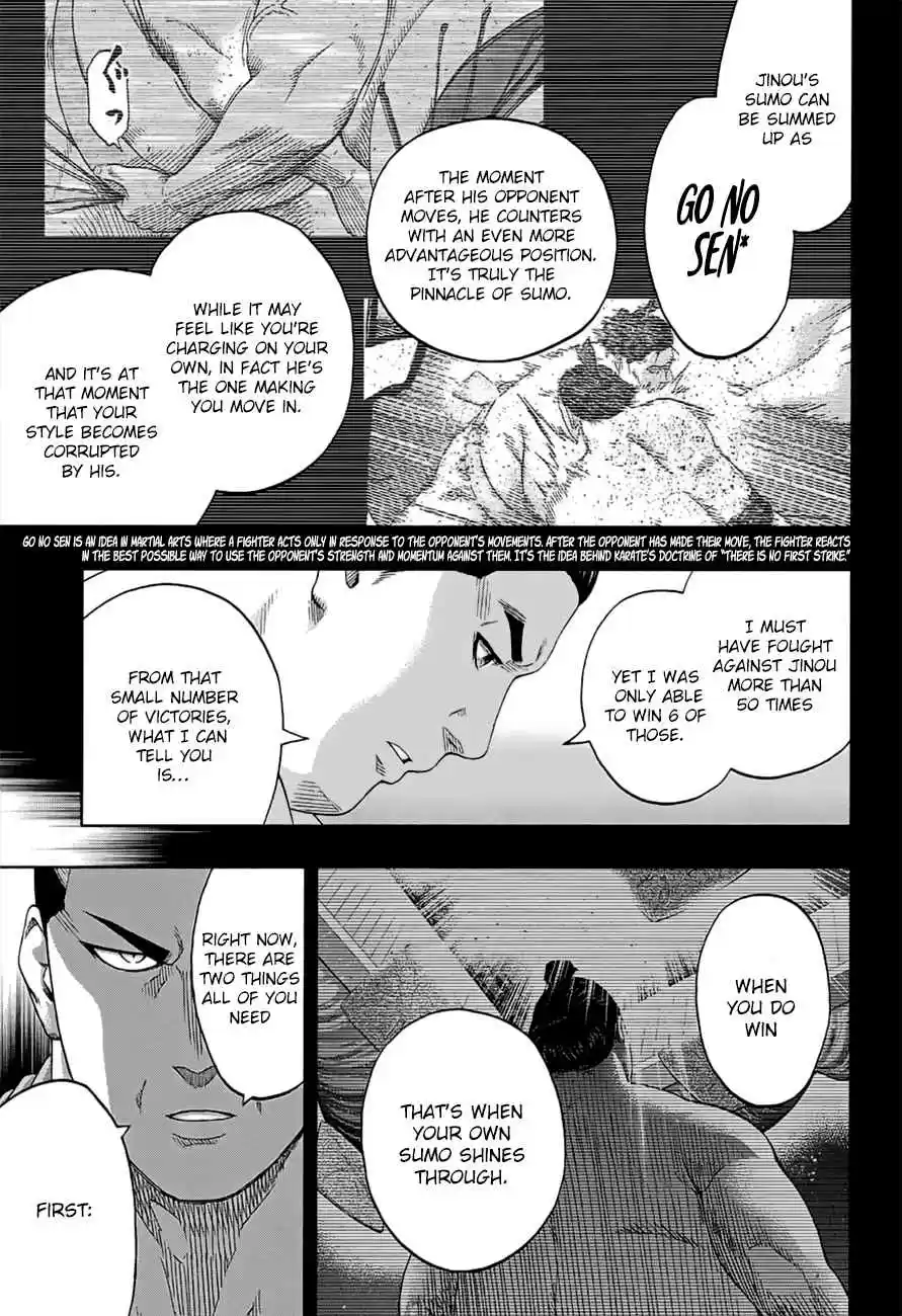 Hinomaru Zumou Vol. 20 Ch. 176 The National Treasures Sharpen Up!!