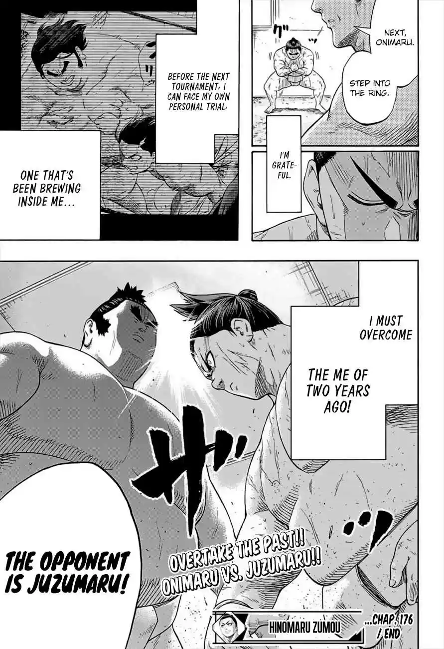 Hinomaru Zumou Vol. 20 Ch. 176 The National Treasures Sharpen Up!!