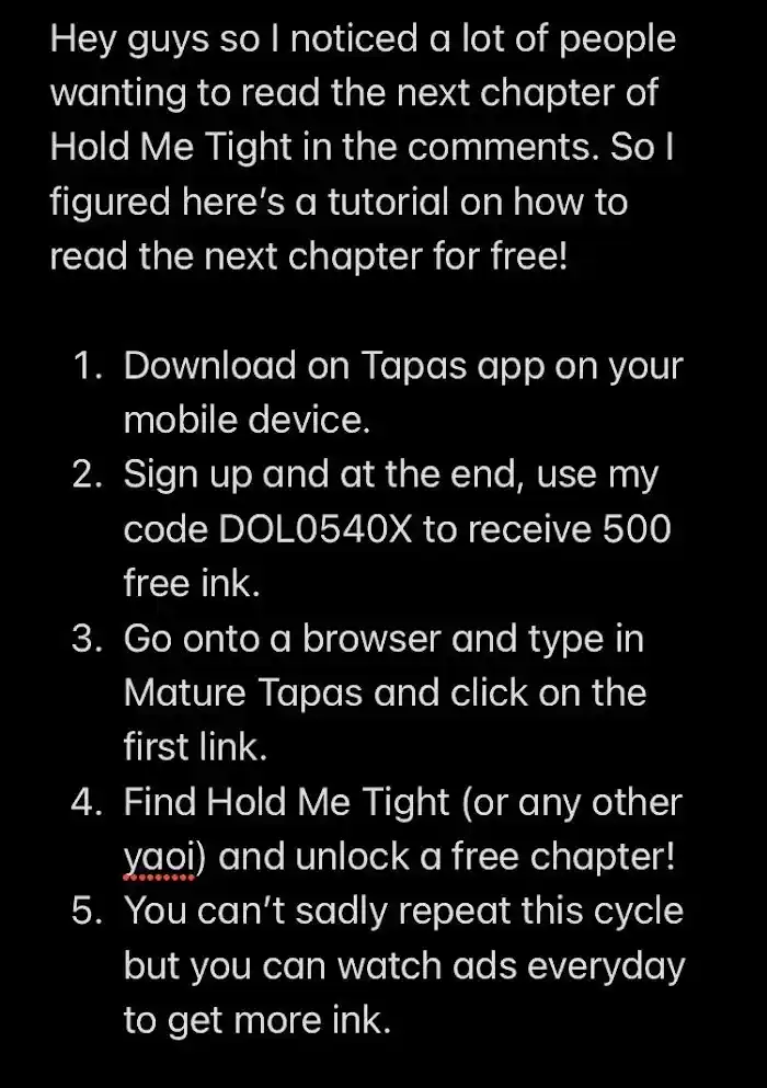 Hold Me Tight Chapter 129