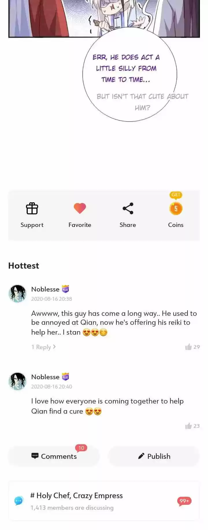 Holy Chef, Crazy Empress Chapter 162