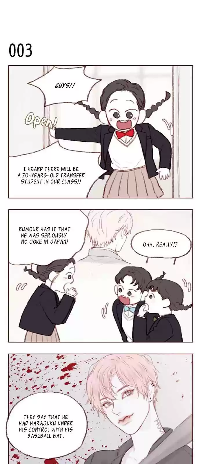 Hongshi Loves Me! Ch. 1 Is it you? The rookie around here?