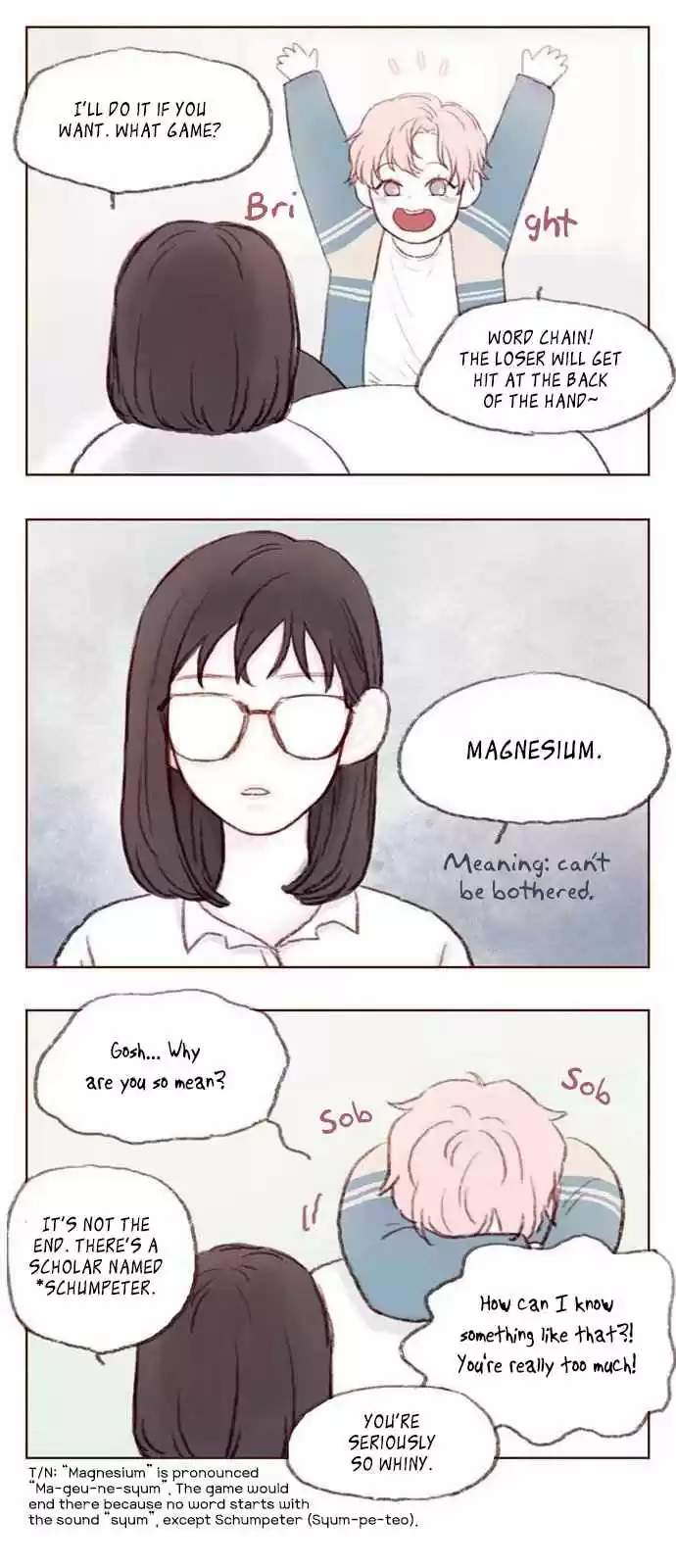 Hongshi Loves Me! Ch. 1 Is it you? The rookie around here?