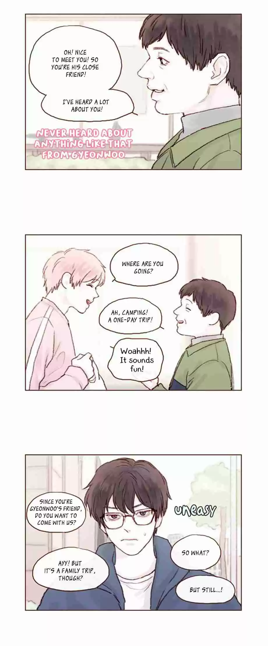 Hongshi Loves Me! Ch. 10 We are ‘like that’ from now on