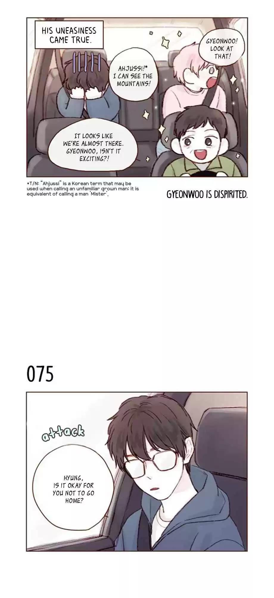 Hongshi Loves Me! Ch. 10 We are ‘like that’ from now on