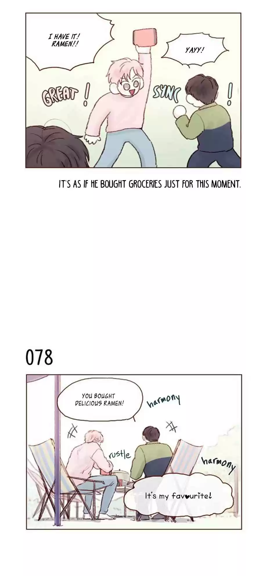 Hongshi Loves Me! Ch. 10 We are ‘like that’ from now on