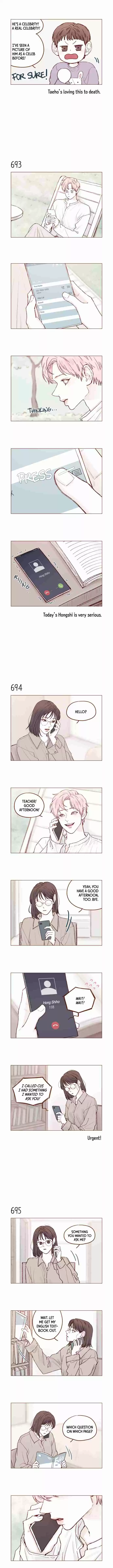 Hongshi Loves Me! Ch. 108 You're A Celebrity, Ahjussi!