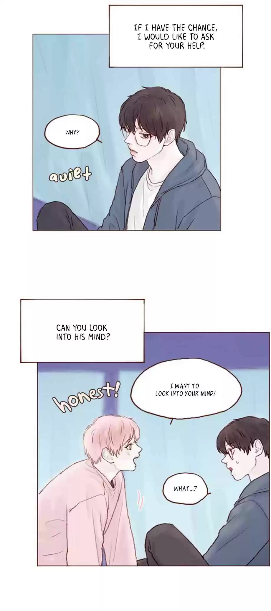 Hongshi Loves Me! Ch. 11 I want to look into your mind!