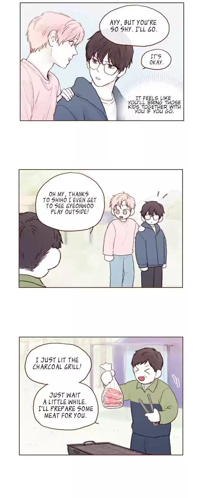 Hongshi Loves Me! Ch. 12 It’s great that I followed you, right?!