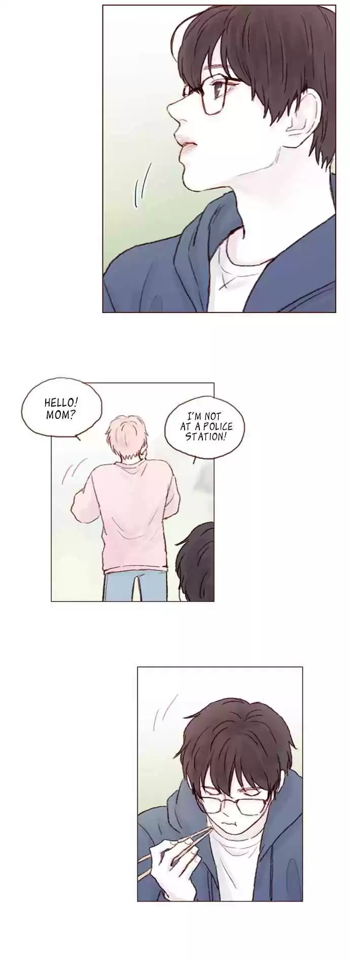 Hongshi Loves Me! Ch. 12 It’s great that I followed you, right?!