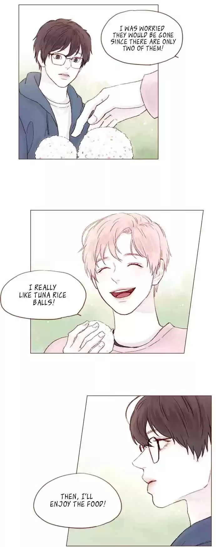 Hongshi Loves Me! Ch. 12 It’s great that I followed you, right?!