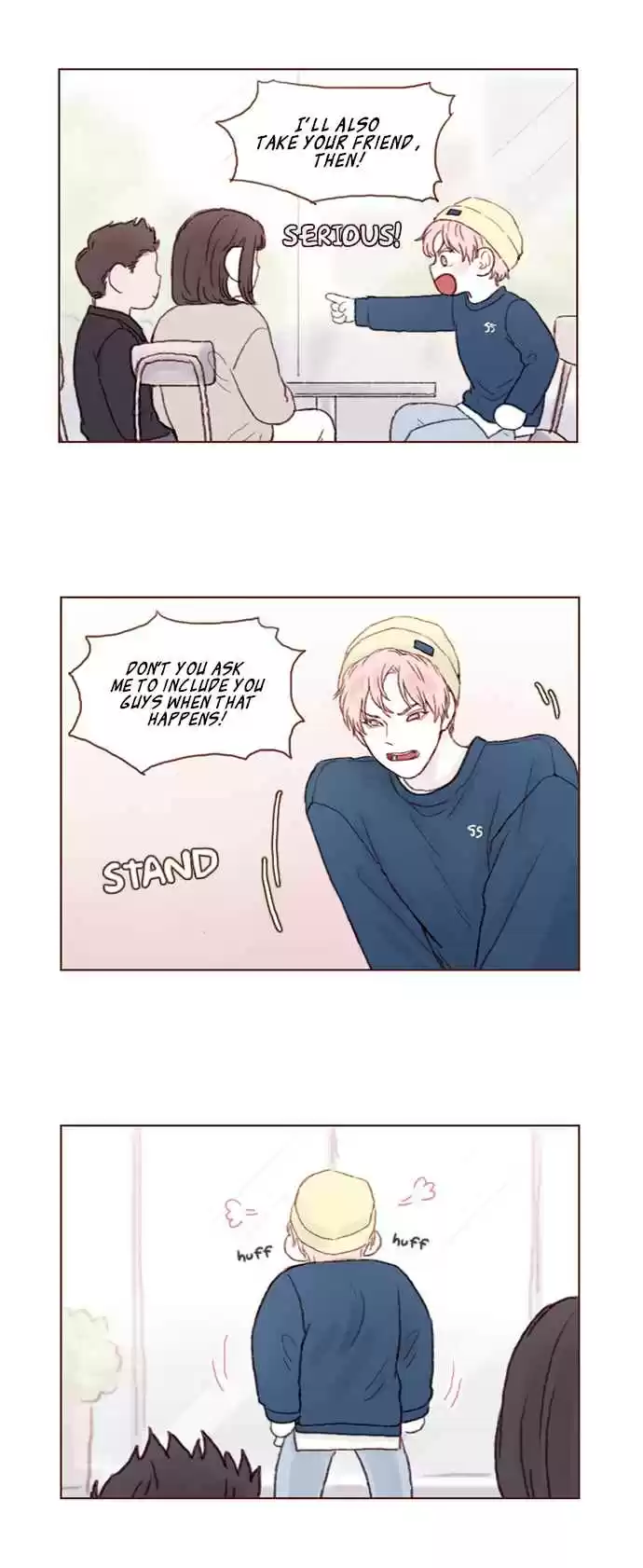 Hongshi Loves Me! Ch. 14 Why have you guys been meeting in secret recently?