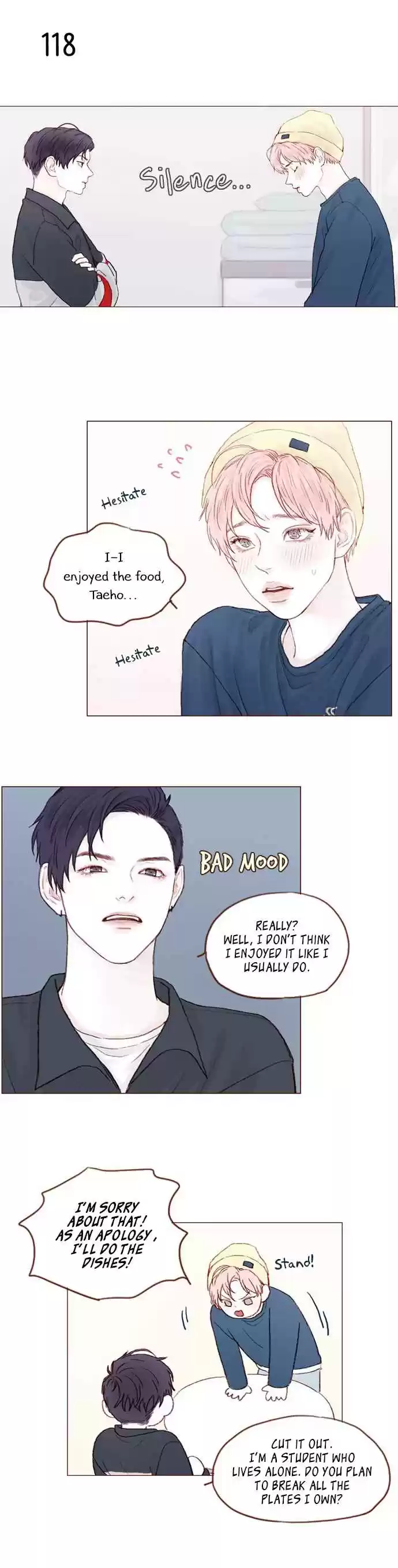 Hongshi Loves Me! Ch. 16 Someone's making you uneasy.