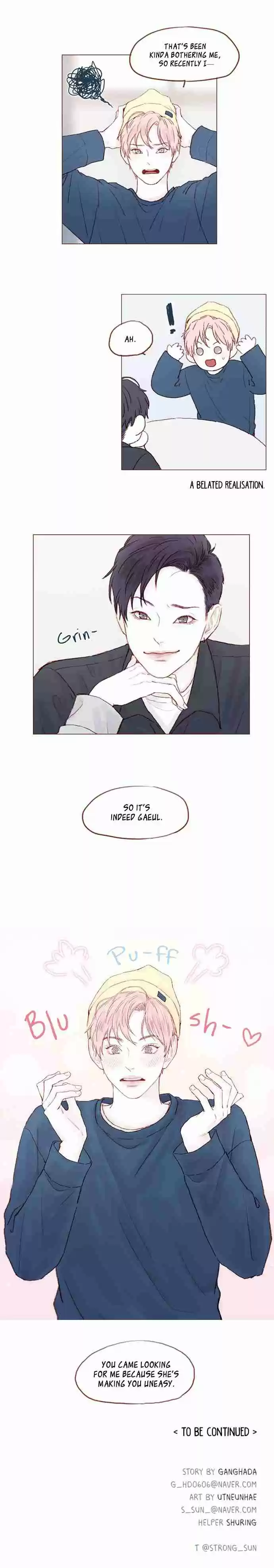 Hongshi Loves Me! Ch. 16 Someone's making you uneasy.