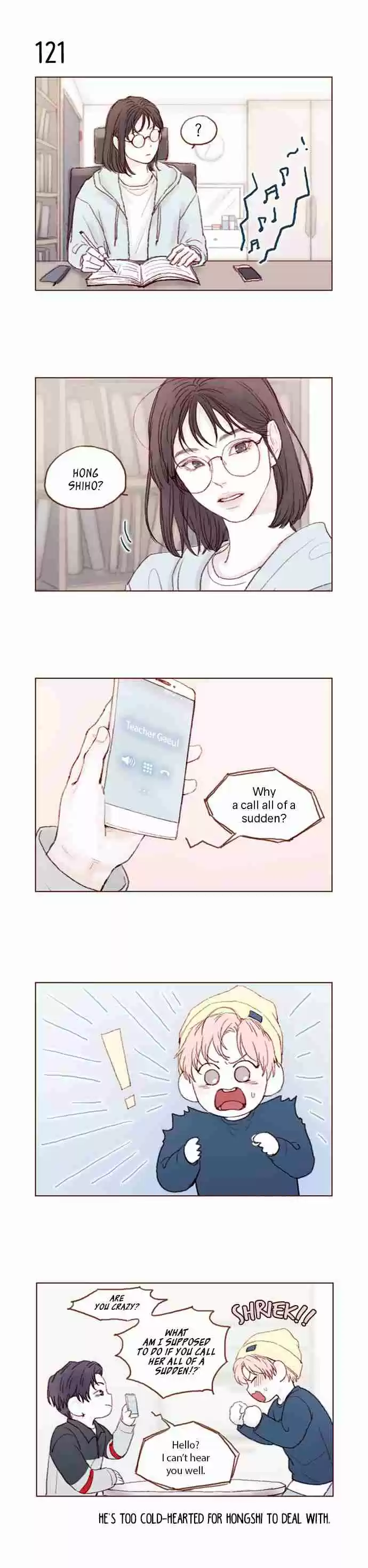 Hongshi Loves Me! Ch. 17 I hope you’re not pushing away only me