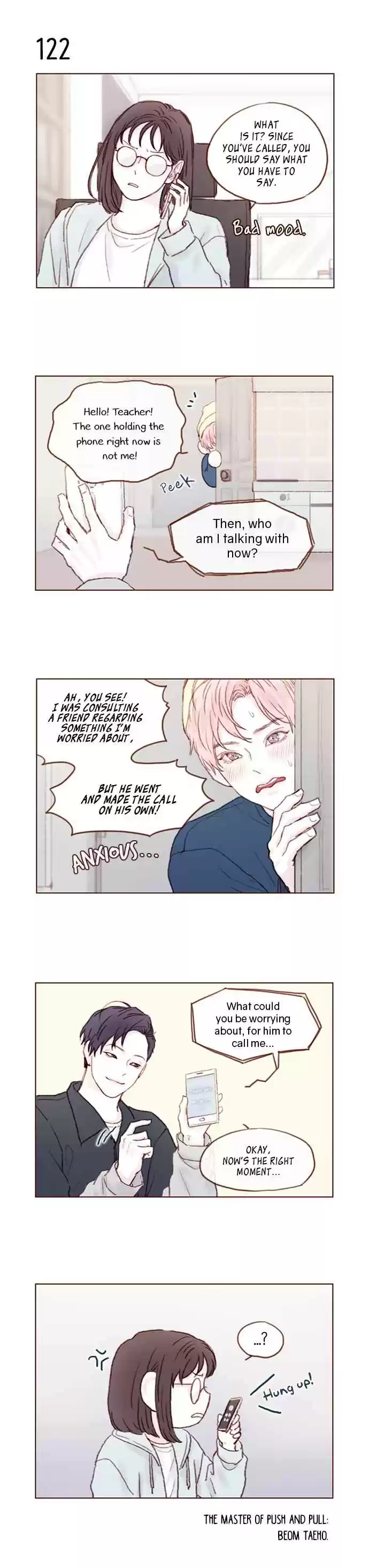 Hongshi Loves Me! Ch. 17 I hope you’re not pushing away only me