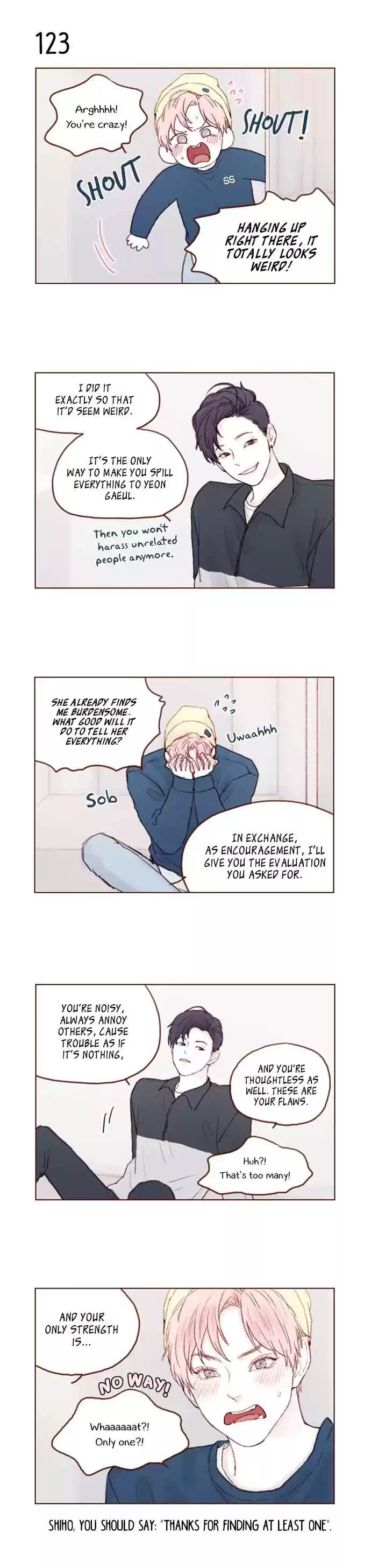 Hongshi Loves Me! Ch. 17 I hope you’re not pushing away only me