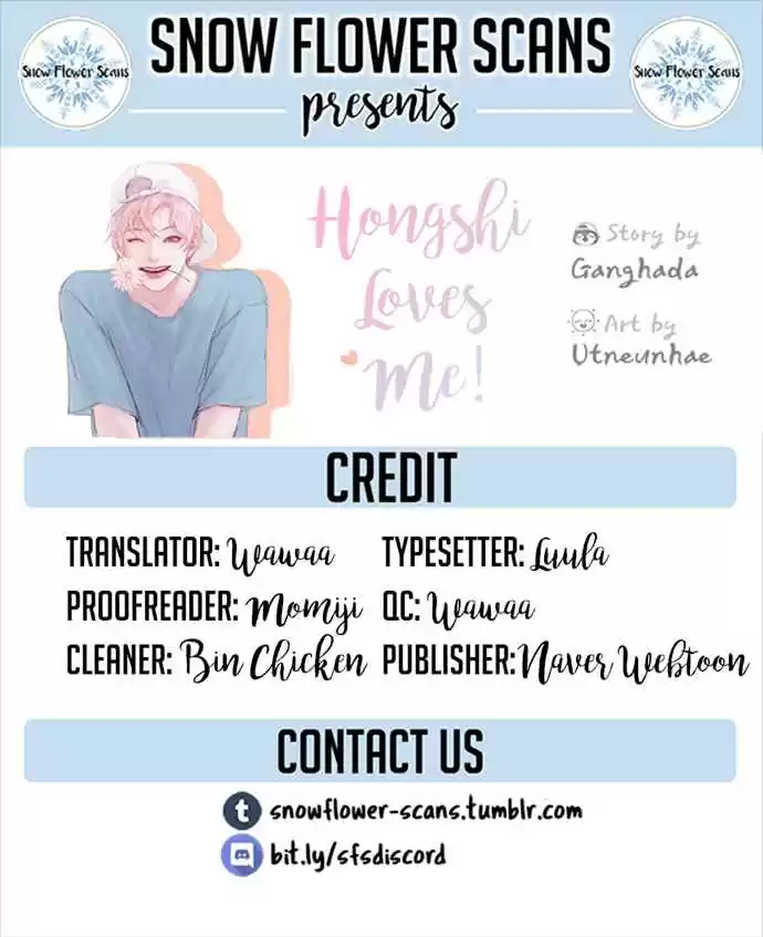 Hongshi Loves Me! Ch. 19 I'm heading there now.