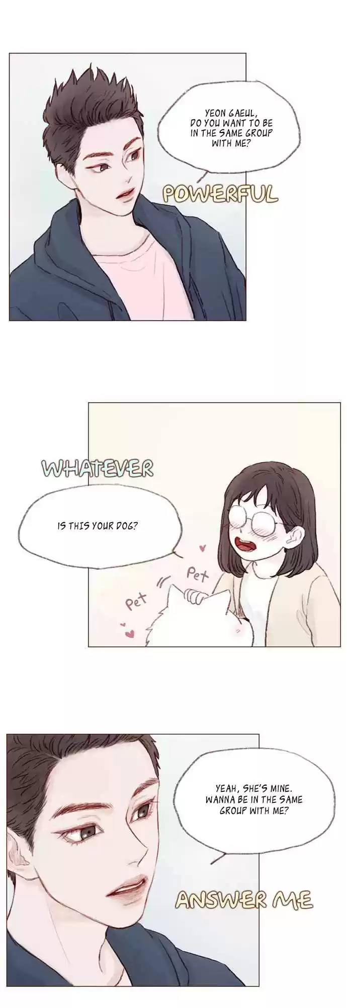 Hongshi Loves Me! Ch. 2 Can I hold her leash?