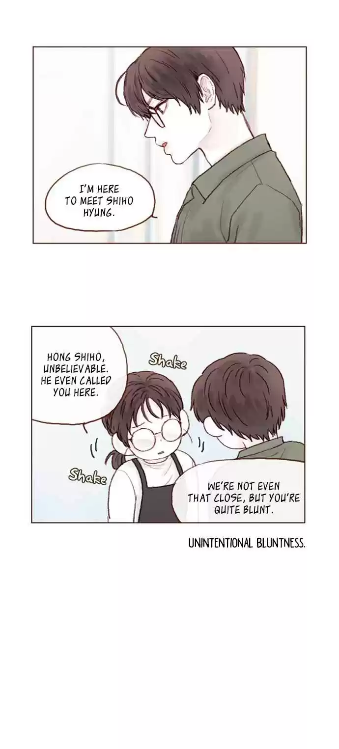 Hongshi Loves Me! Ch. 20 I'm here to meet Shiho hyung.