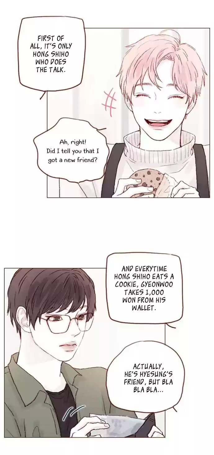 Hongshi Loves Me! Ch. 20 I'm here to meet Shiho hyung.