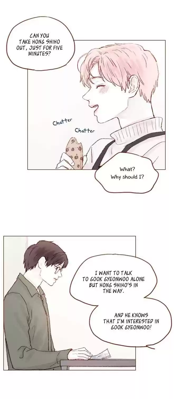 Hongshi Loves Me! Ch. 20 I'm here to meet Shiho hyung.
