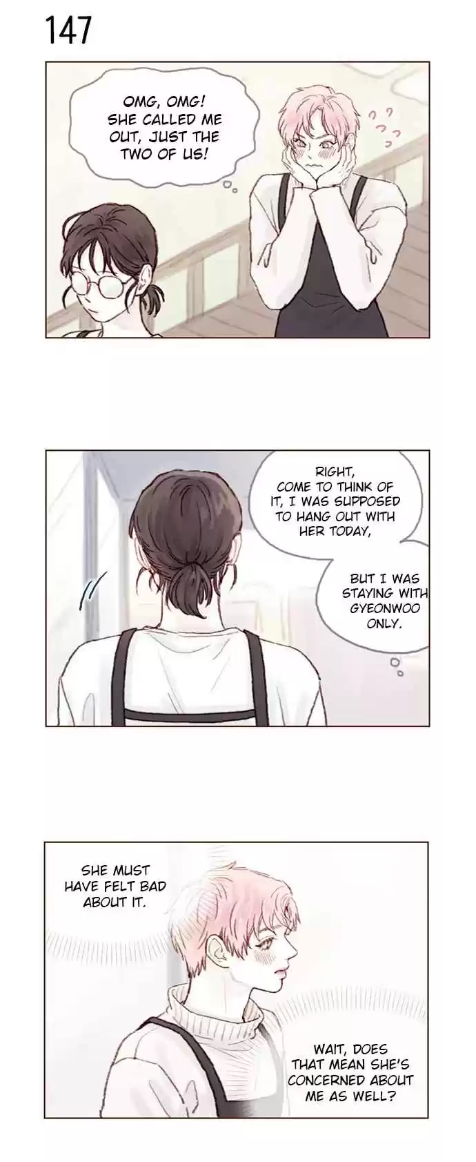 Hongshi Loves Me! Ch. 21 I know all about your feelings.