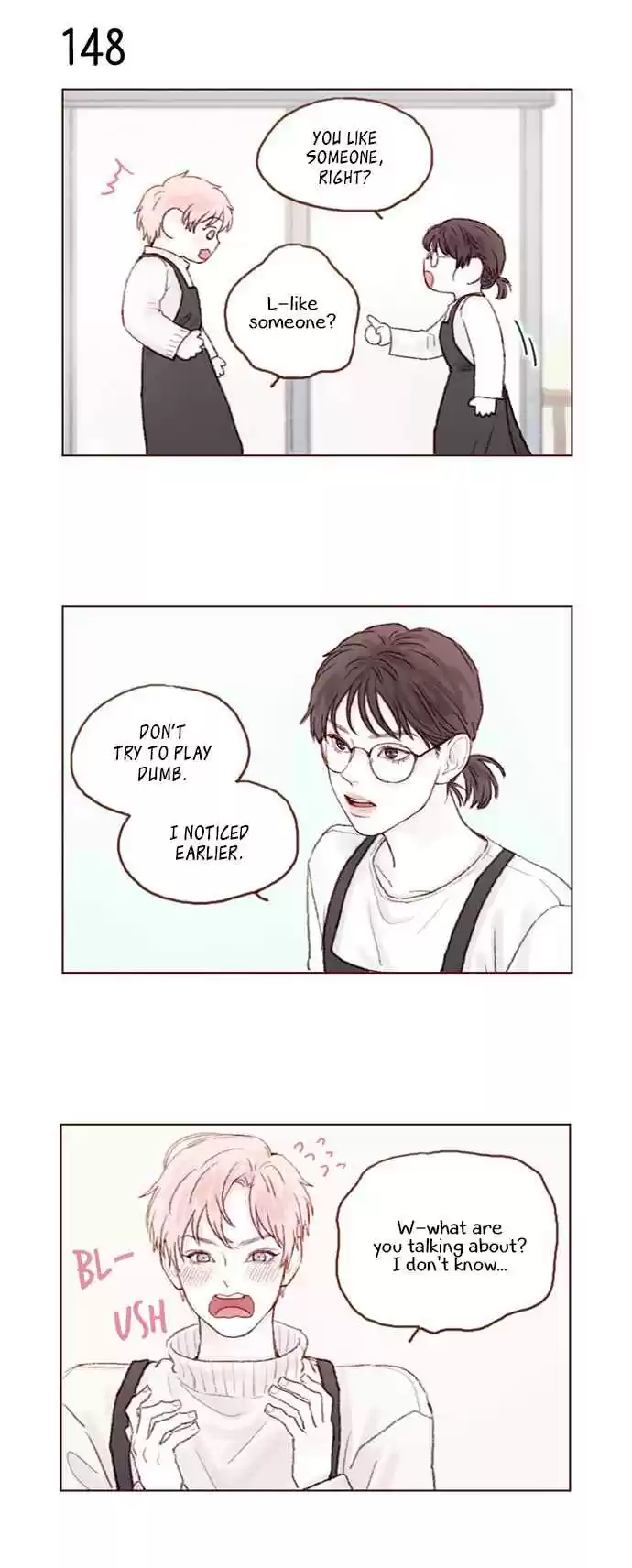 Hongshi Loves Me! Ch. 21 I know all about your feelings.