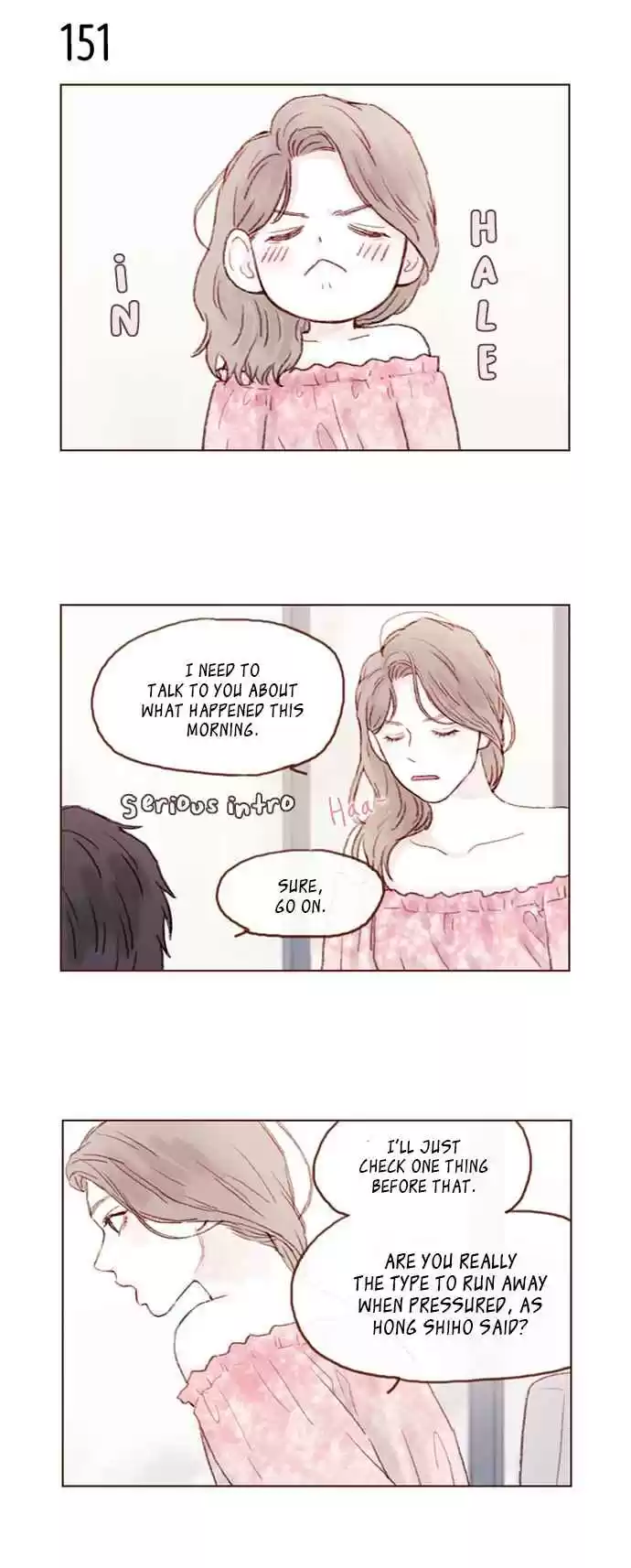 Hongshi Loves Me! Ch. 21 I know all about your feelings.