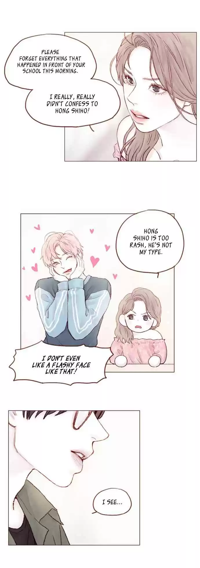 Hongshi Loves Me! Ch. 21 I know all about your feelings.