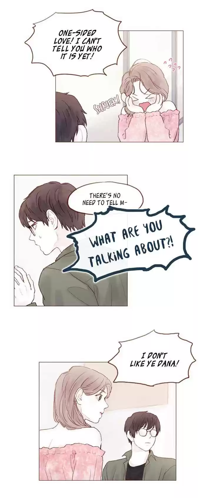 Hongshi Loves Me! Ch. 21 I know all about your feelings.