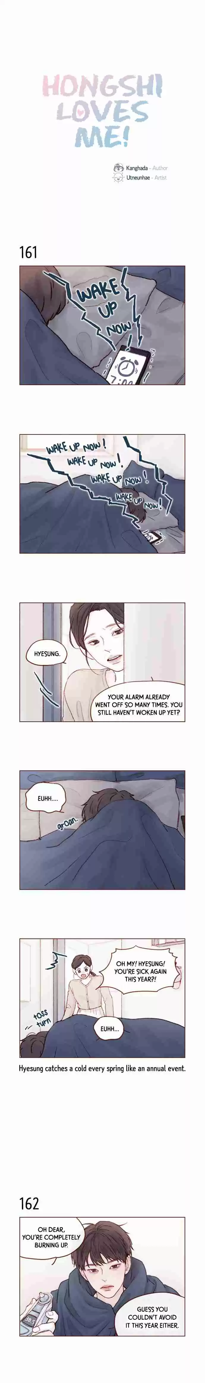 Hongshi Loves Me! Ch. 23 I Just Wish You Didn't Have A Cold