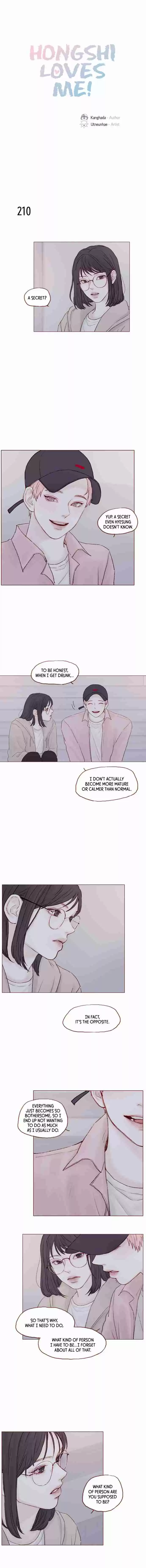 Hongshi Loves Me! Ch. 30 I Was Just Worried About Whether You Got Home Safe Last Night