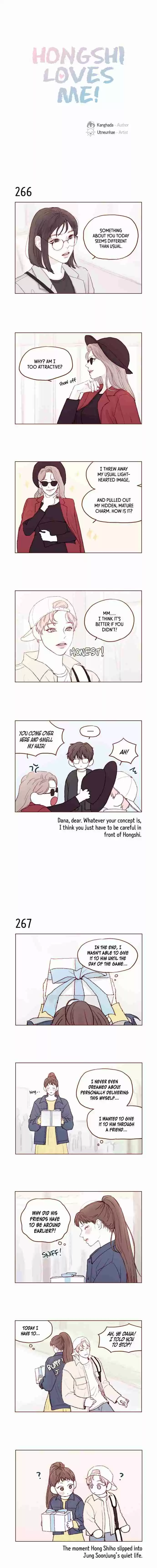 Hongshi Loves Me! Ch. 38 I Am More Concerned Than Usual.