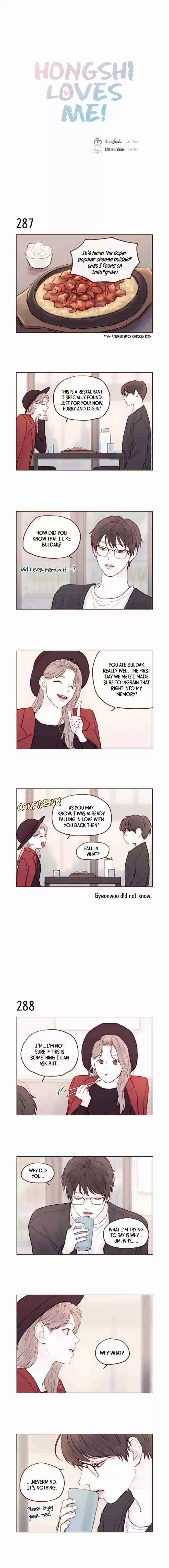 Hongshi Loves Me! Ch. 41 I Want to Know.