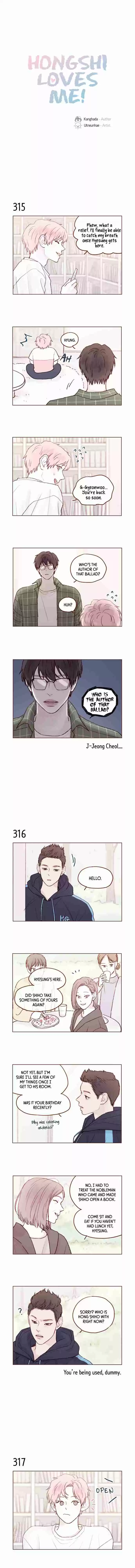 Hongshi Loves Me! Ch. 45 Don't Take Too Much From Him.