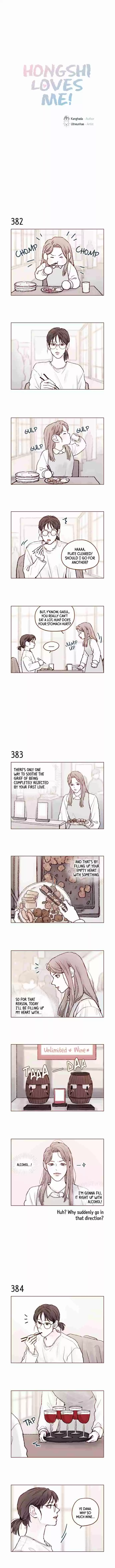 Hongshi Loves Me! Ch. 58 I'm Gonna Fill it Right Up With Alcohol!