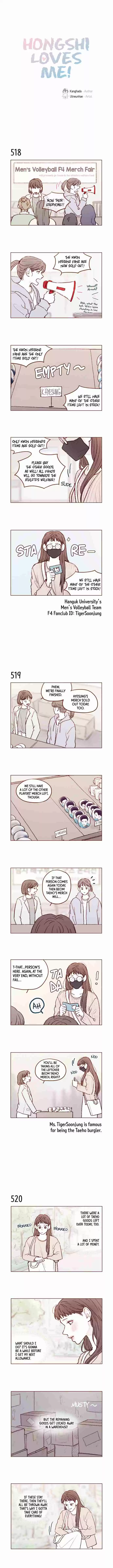 Hongshi Loves Me! Ch. 80 The Person On Your Mind! It Must Be Them!