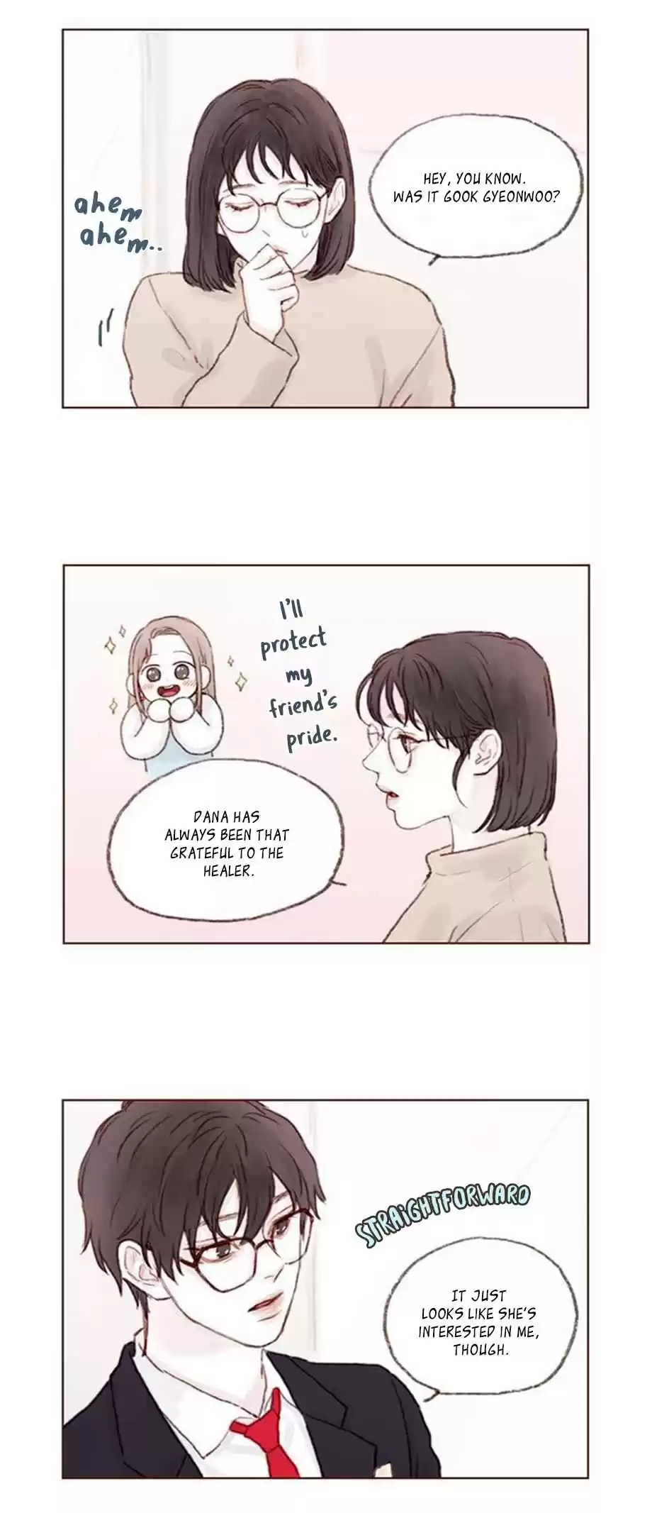 Hongshi Loves Me! Ch. 9 It just looks like she’s interested in me, though.