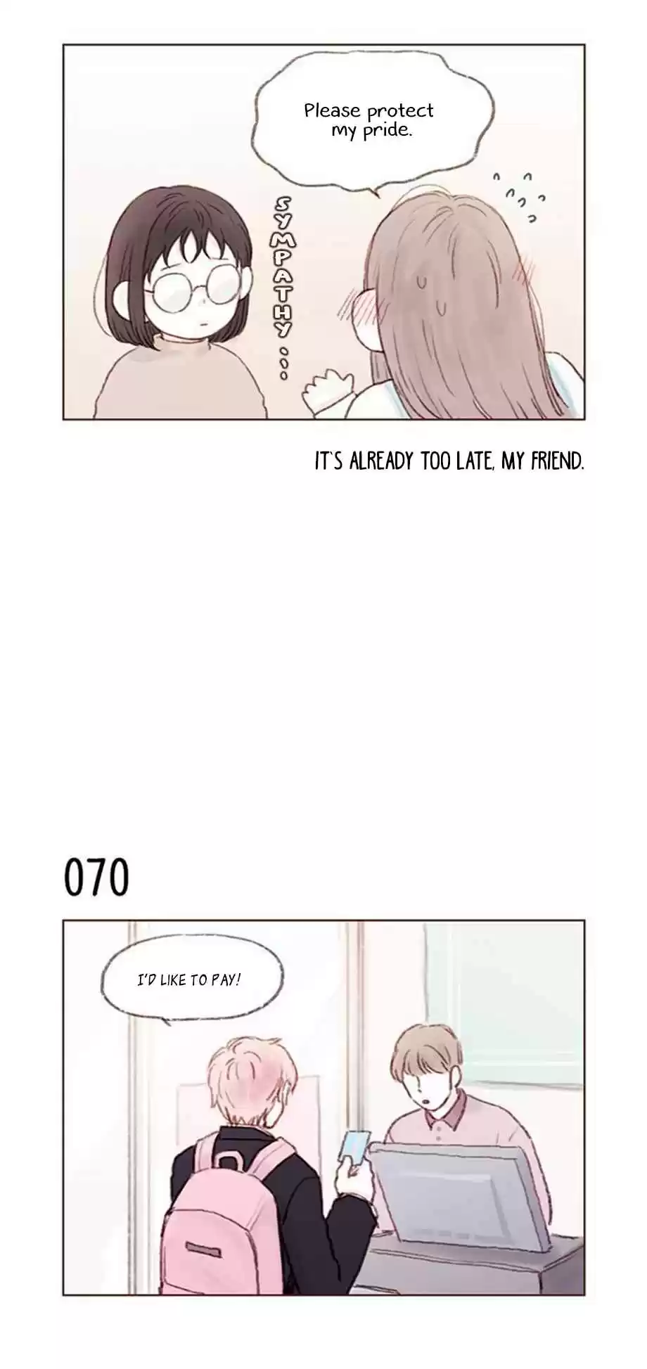 Hongshi Loves Me! Ch. 9 It just looks like she’s interested in me, though.