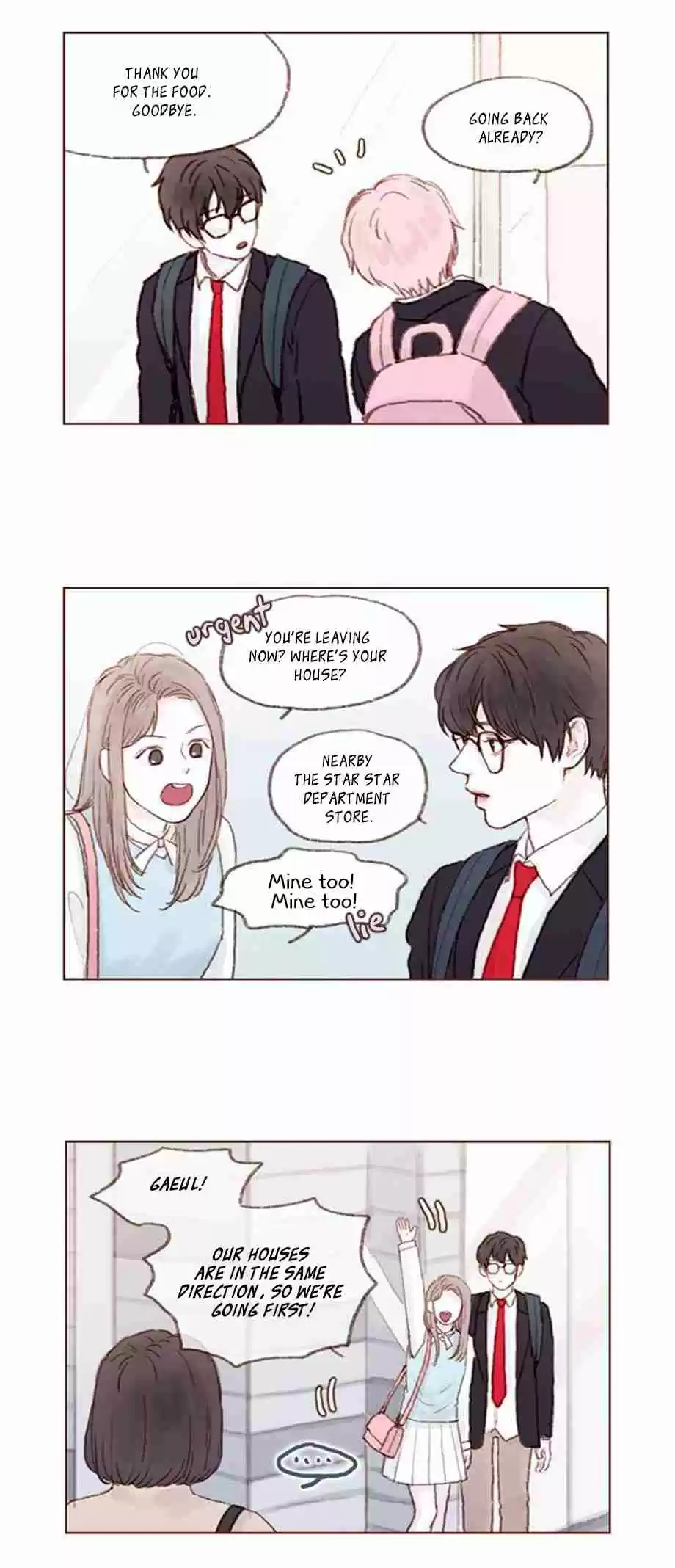 Hongshi Loves Me! Ch. 9 It just looks like she’s interested in me, though.