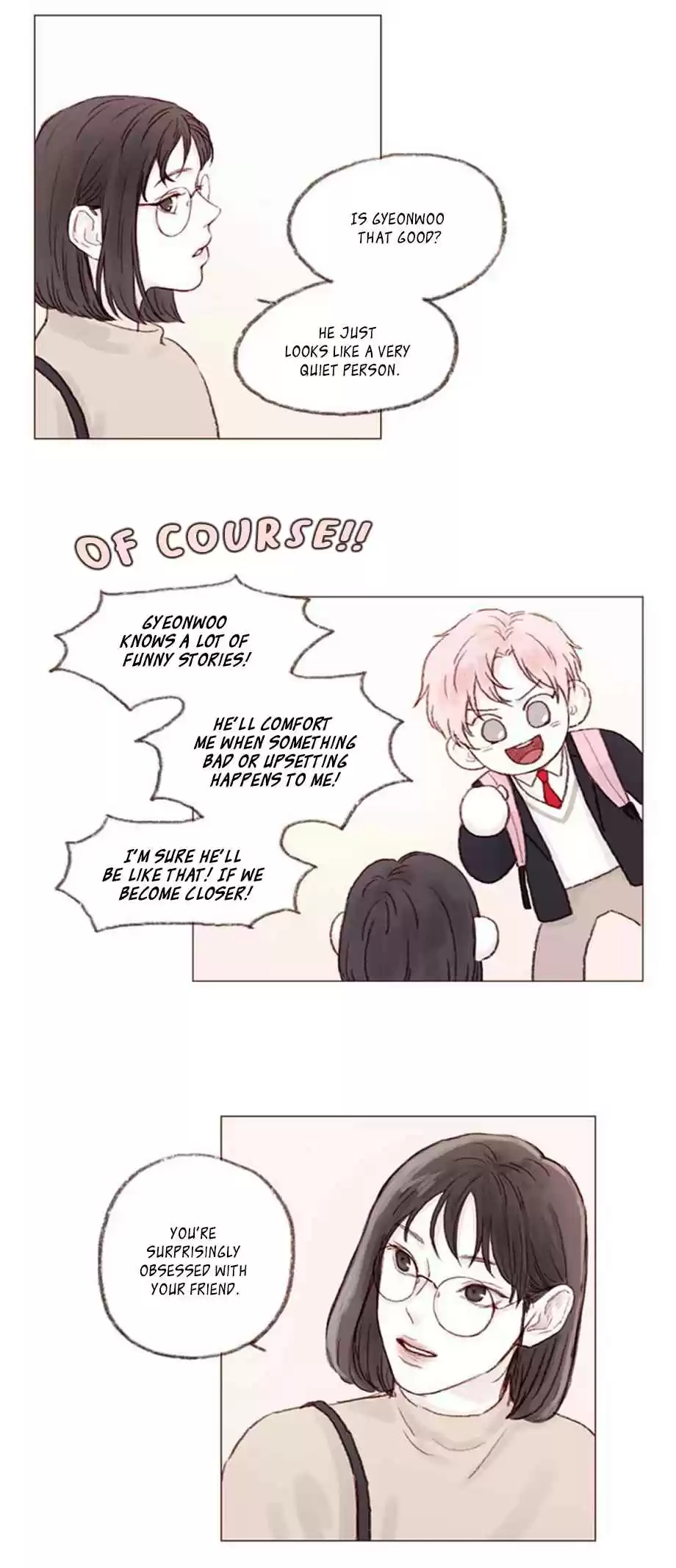 Hongshi Loves Me! Ch. 9 It just looks like she’s interested in me, though.