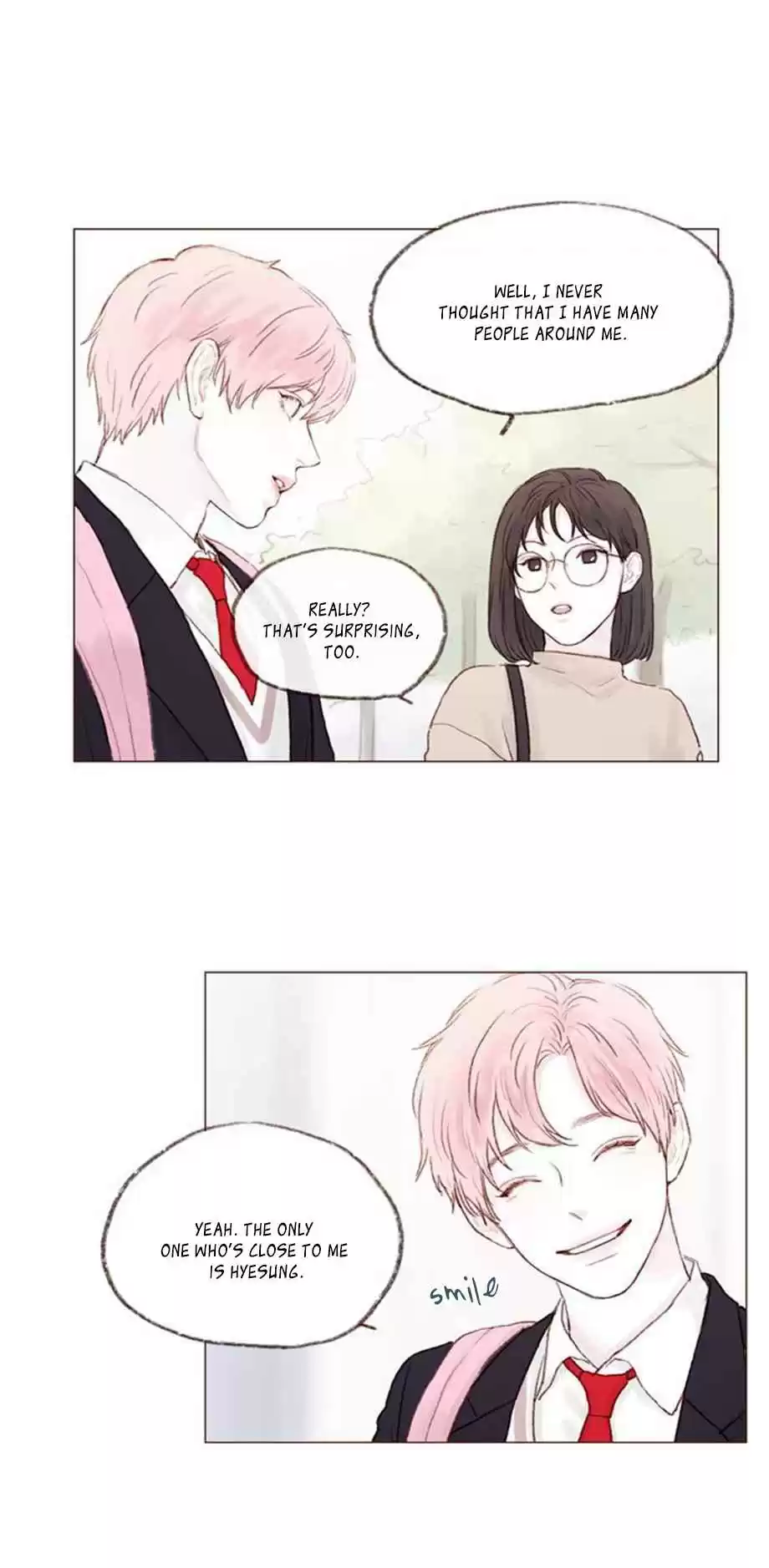 Hongshi Loves Me! Ch. 9 It just looks like she’s interested in me, though.