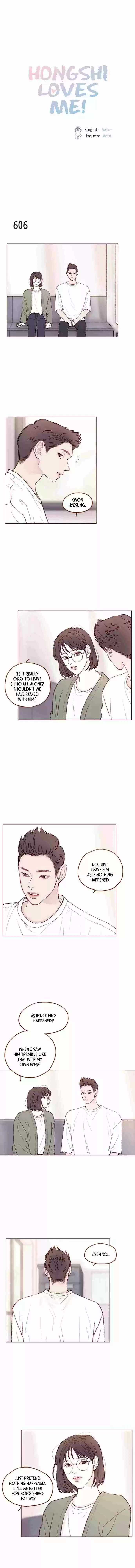 Hongshi Loves Me! Ch. 96 So Don't Be Obvious About How You Feel.