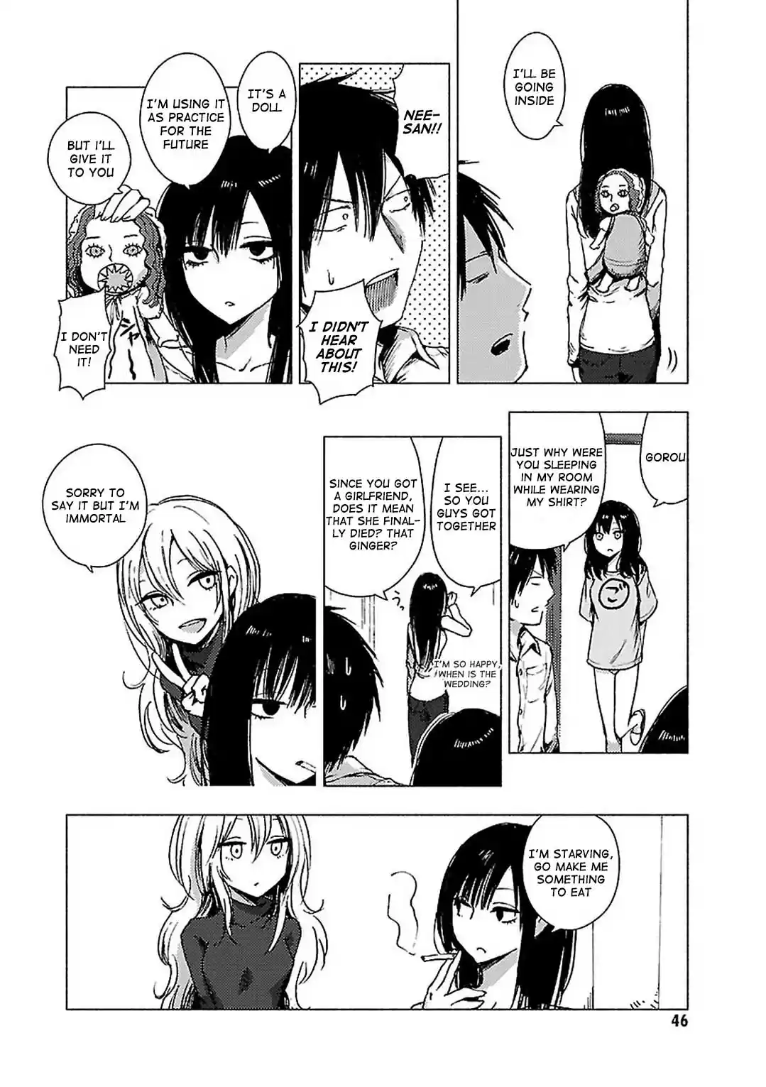 Hoozuki-san Chi no Aneki + Imouto vol.6 ch.72