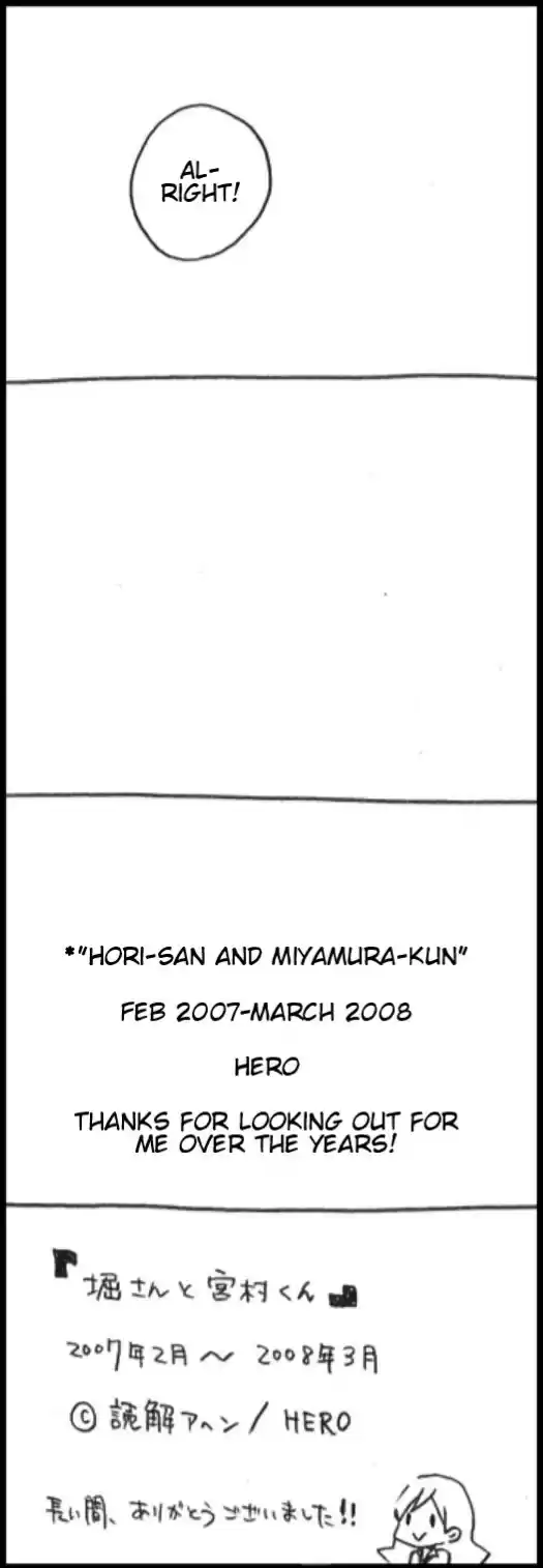 Hori san to Miyamura kun Ch. 140
