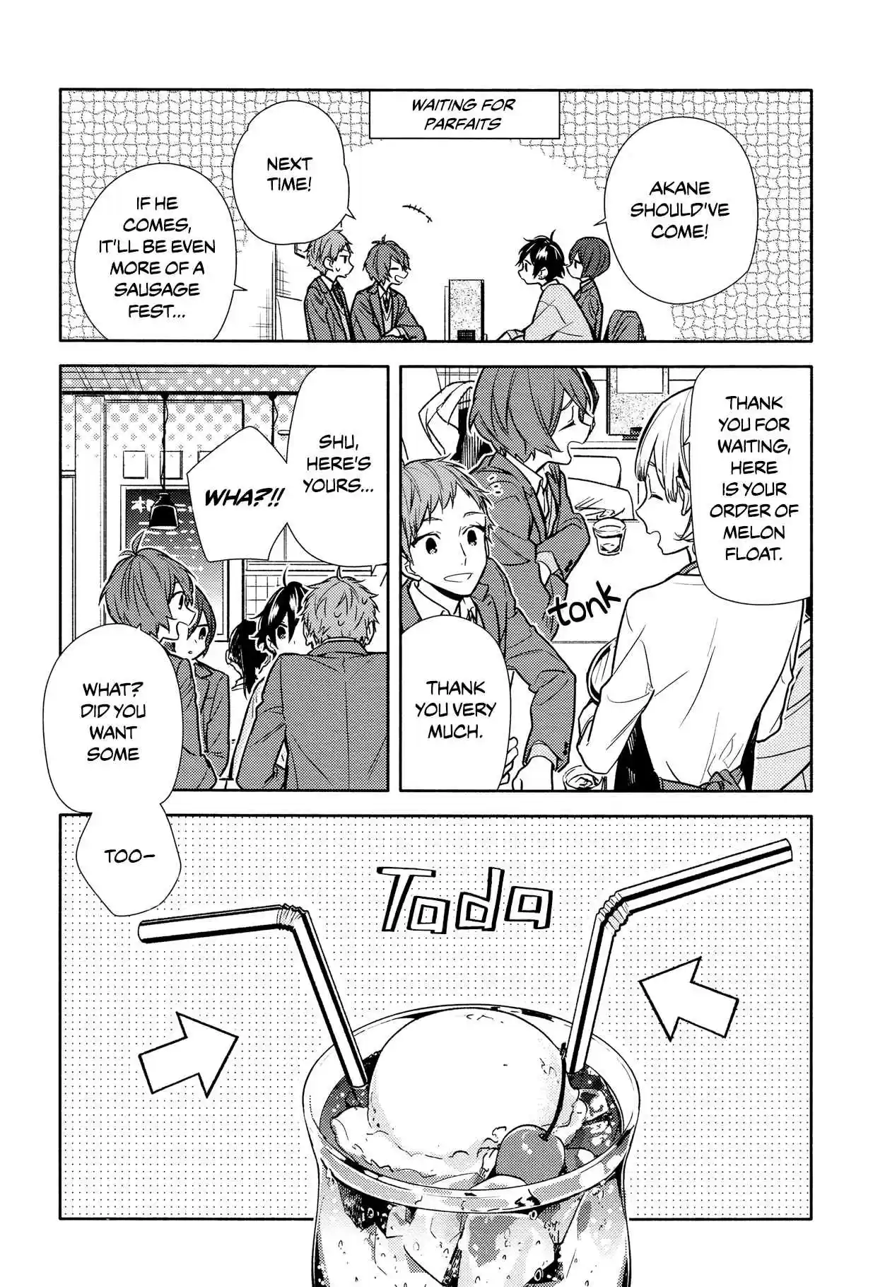 Horimiya Ch. 102 Family Restaurant