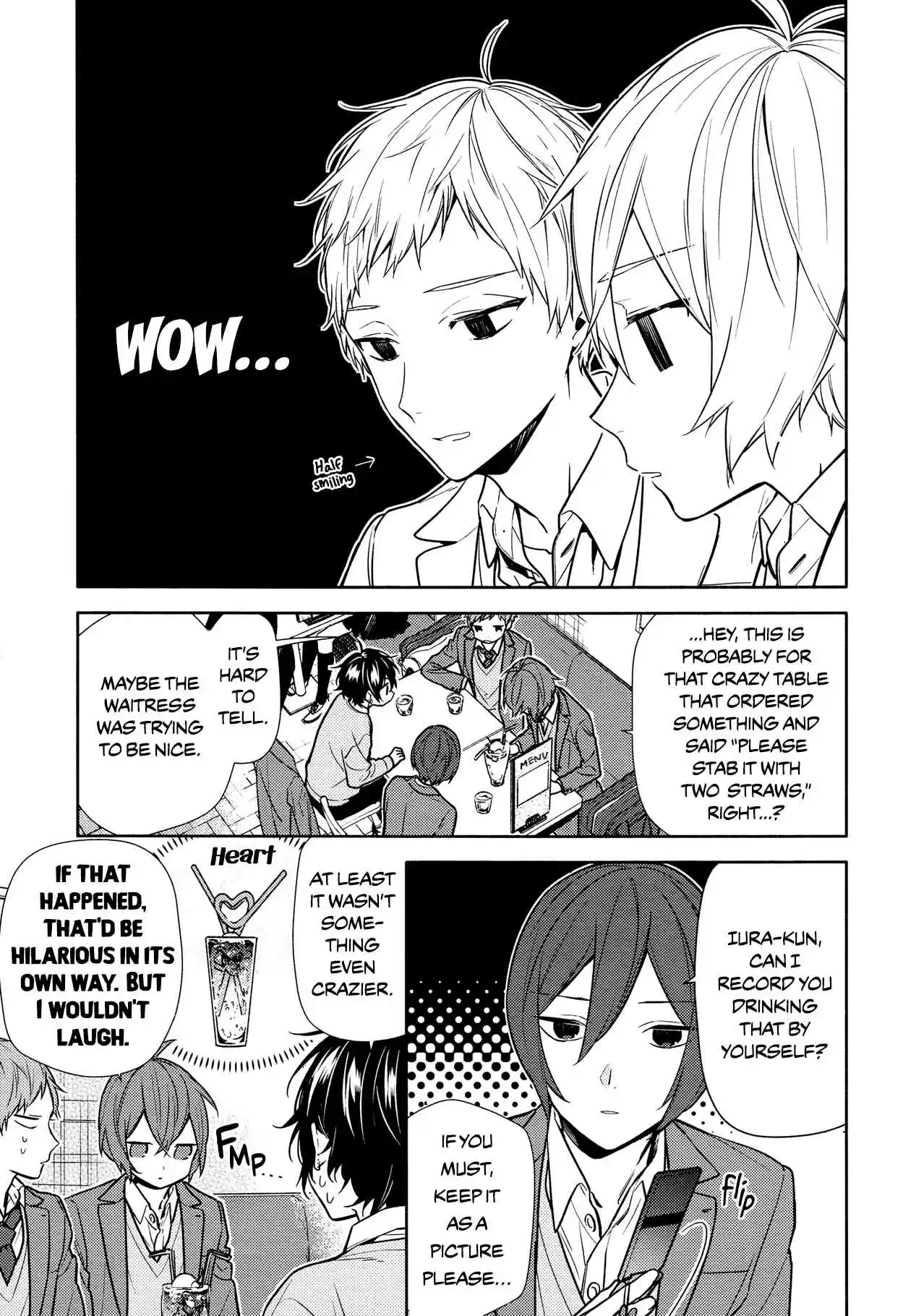Horimiya Ch. 102 Family Restaurant