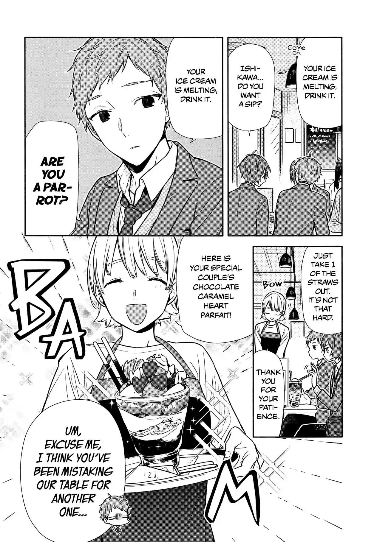 Horimiya Ch. 102 Family Restaurant